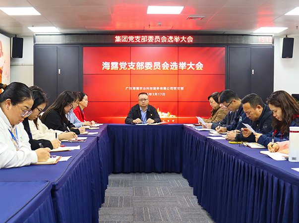 集团完成新成立党支部支委会选举工作