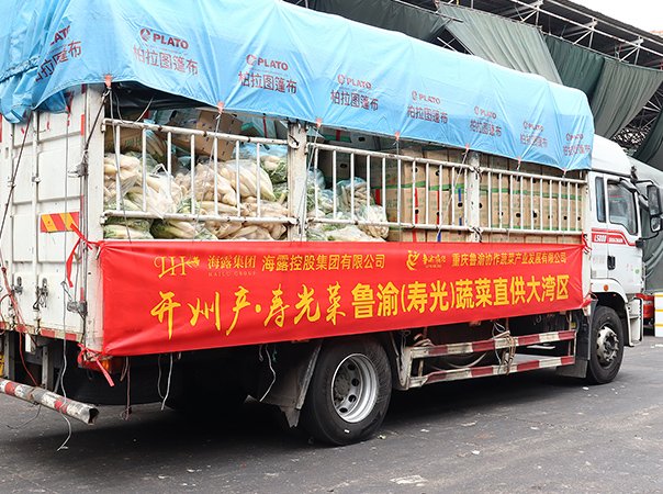 渠道赋能，集团助力重庆开州蔬菜首发直