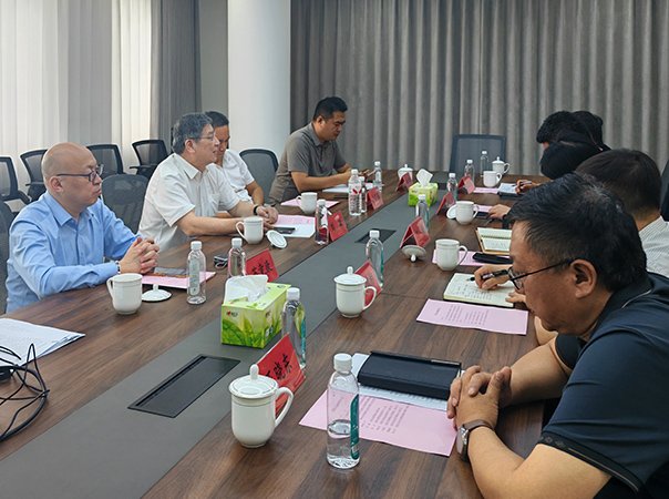 集团领导赴天津市宝坻区投资促进局座谈交流
