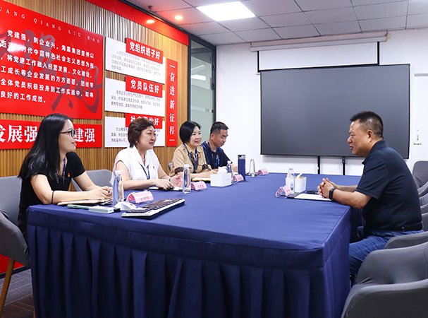 党建指导员入企座谈 复盘派驻工作成效